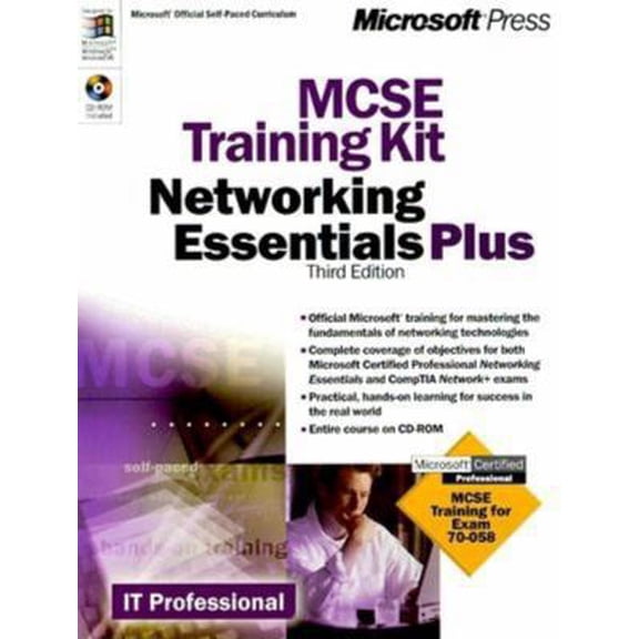 Pre-Owned MCSE Training Kit: Networking Essentials Plus, Third Edition (Hardcover) 157231902X 9781572319028