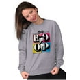 thumbnail image 2 of Betty Boop Classic Strong Cutie Women Plus Size Sweatshirt Brisco Brands 2X, 2 of 4