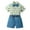 Type C, variant on KYAIGUO Little Boys Hawaiian Outfit Kids Baby Short Sleeve Shirt Shorts Sets for Boys Button Flower Print Shirt + Shorts Newborn Summer Fashion Clothing Set with Belt as a Gift for 9M-6Years