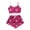 Hot Pink, variant on Shwomsmer Women's Camisole Pajama Set Womens Silk Pajama Shorts