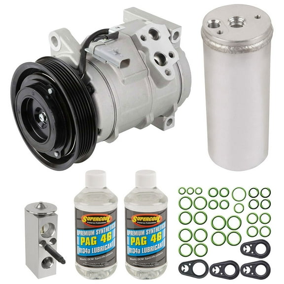 AC Compressor & A/C Kit For Dodge Caravan Grand Caravan Chrysler Town & Country Minivan 2004 2005 2006 2007 - BuyAutoParts