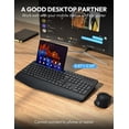thumbnail image 3 of Combo de teclado y ratón SABLUTE Wireless Ergonomic Pack de 2, 3 of 9