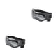 thumbnail image 4 of Methold 1 par de gafas para mascotas, plegables, informales, a prueba de sol, de Color sólido, para esquiar al aire libre, snowboard, gafas de Negro 2piezas, 4 of 4