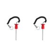 thumbnail image 2 of Maytalsory Magnetic Weight Stack Pin with Pull Parts Rope Replacement Red 10x105mm 2Set, 2 of 6