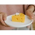 thumbnail image 2 of KLYNE - Cheese Shaped Scented Decorative Candle - Cute Fun Home Kitchen Food Decor Gift, 2 of 6