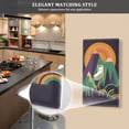 thumbnail image 5 of Yayeee Duplex Wall Plate 1-Gang 4.5"x2.7" Home Receptacle Light Switch Decorative Outlet Cover, Abstract Animals, 5 of 7