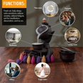 thumbnail image 4 of Burner Buddha Hand Backflow Incense Waterfall Burner Smoke Incense Holder Waterfall, 4 of 5