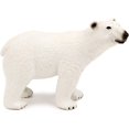 thumbnail image 3 of Holzlrgus Polar Animal Toy Figurines Set, Includes Polar Bear Family & Emperor Penguin Family Figures, 3 of 6