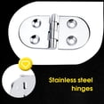 thumbnail image 2 of Bisagra de la puerta Espejo de acero inoxidable Espejo pulido Correa de piso Bisagras Cubiertas de motor reemplazables Accesorios de hardware Piezas Ventana Advancent TO001141-00, 2 of 6