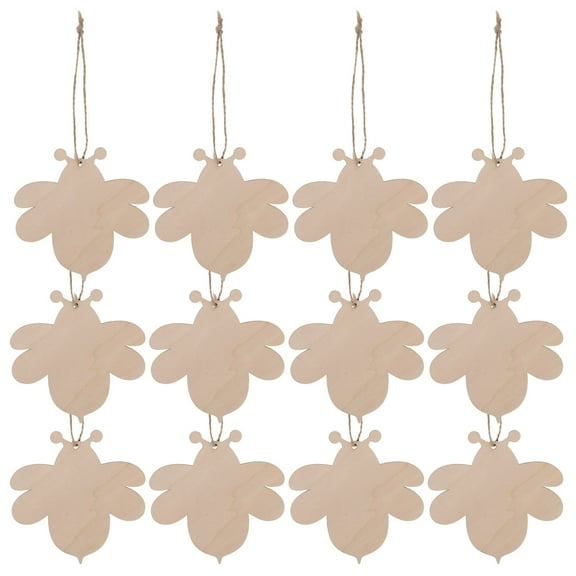 HONITANO Bee Cutouts 20Pcs for Craft Projects and Decor Minimalist Design