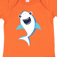 thumbnail image 4 of Inktastic Cute Shark, Little Shark, Blue Shark Boys or Girls Baby Bodysuit, 4 of 5