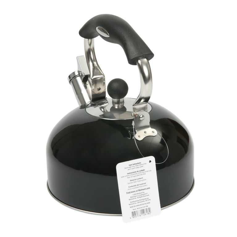 2.5 Liter Whistling Tea Kettle - Modern Stainless Steel Whistling Tea –  TreeLen