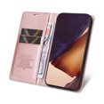 thumbnail image 4 of Flip Phone Case for Samsung Galaxy Note 20 Ultra 5G, Kickstand and 2 Card Slots, Shockproof and Scratch Resistant, Gold, 4 of 14