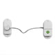thumbnail image 1 of Cerradura de Huella Dactilar Recargable con Seguridad para Niños, Cerradura para Puerta de Cajón de Refrigerador, Cable de Acero Inoxidable para Seguridad del Hogar A, 1 of 5