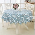 thumbnail image 1 of Round Vinyl Lace Tablecloth Waterproof Pvc Plastic Tablecloth-SinKeeU, 1 of 1