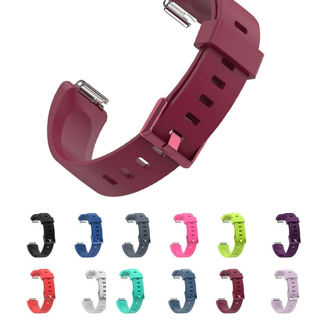 Remplacement pour Fitbit inspire/inspire HR Bracelet Intelligent en Silicone; Bracelet de Montre Réglable; Bracelet à Boucle Réglable