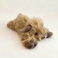 thumbnail image 3 of Highland Cow Plush Toy 45cmLong Hair Scottish Cow Stuffed Animal Soft, 3 of 5