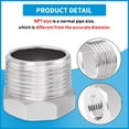 thumbnail image 3 of Buje reductor Quickun 3/4" macho a 1/2" hembra NPT, 3 of 6