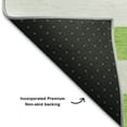 thumbnail image 3 of Addison Rugs Mayfield Washable Transitional Stripes Lime Runner Rug, 2'3" x 7'6", 3 of 5