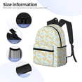 thumbnail image 5 of Daiia Roosters School Backpack for Men Women, Unisex Large Waterproof Bookbag Schoolbag Casual Daypack for High School/College/Teens/Travel/Work Black, 5 of 8