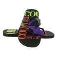 thumbnail image 4 of Versace Jeans Couture Womens Black Signature Sole Fashion Flip Flop-EU35 for womens, 4 of 4