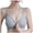 Grey, variant on NIEWTR Front Closure Wireless Bras for Women No Underwire Compression Support Adjustable Straps Everyday Comfort Bra(Grey,5XL)