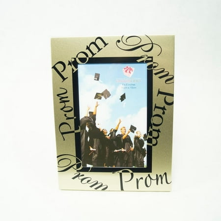 Two Tone Prom Frame, Gold, Individually material packaged in an acetate Box By Fashioncraft