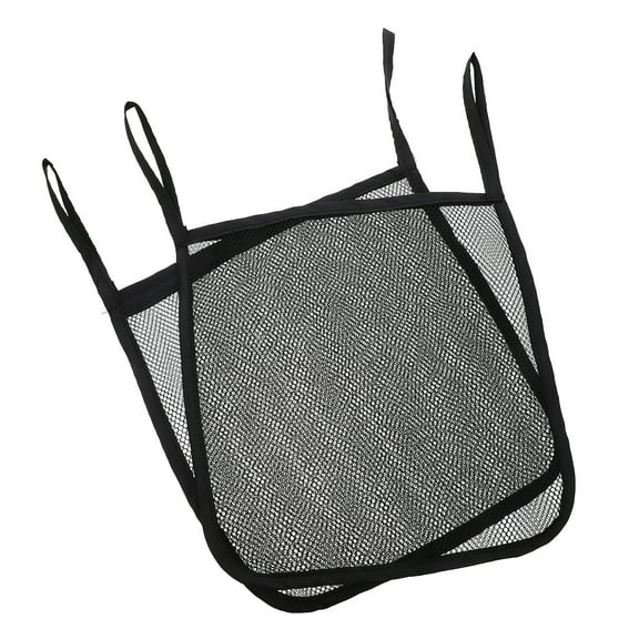 2 Pcs Mesh Bag Stroller Seat Attachment Hanging Storage Polyester Infant Baby