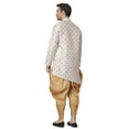 thumbnail image 6 of Royal Kurta Men's Jacquard Silk Printed Kurta, 6 of 7
