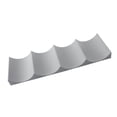 thumbnail image 1 of Langgg Bottle Rack 1 Tier Space Saving Compact Size Can Bracket Tin Holder Stackable Storage Mount Home Decoration Kitchen Supplies dark grey, 1 of 7