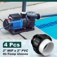 thumbnail image 4 of Uniones de Alta Temperatura para Bomba de Piscina Briwooody para Pentair Whisperflo, 4 of 7