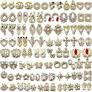 70Pcs 3D Gold Butterfly Nail Charms for Acrylic Nails Luxury Nail Charms  y2k Nail Charms Butterfly Nail Art Charms Gold gems for Nails 3D Nail  Charms