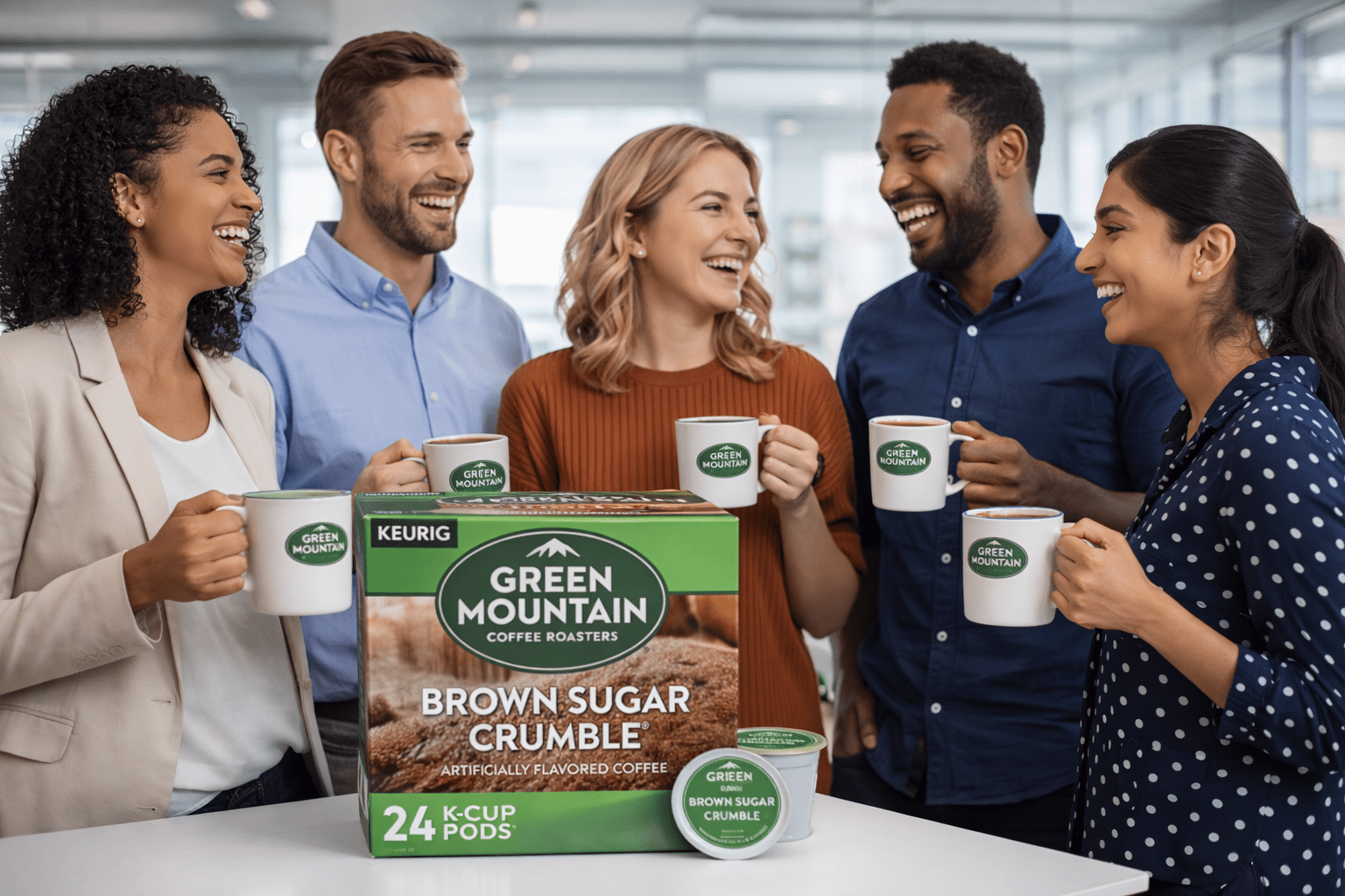 Green Mountain Coffee 24 Count Brown Sugar Crumble Donut Coffee K-Cup Pods