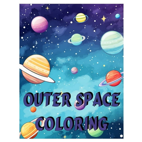 Space Coloring, (Paperback)