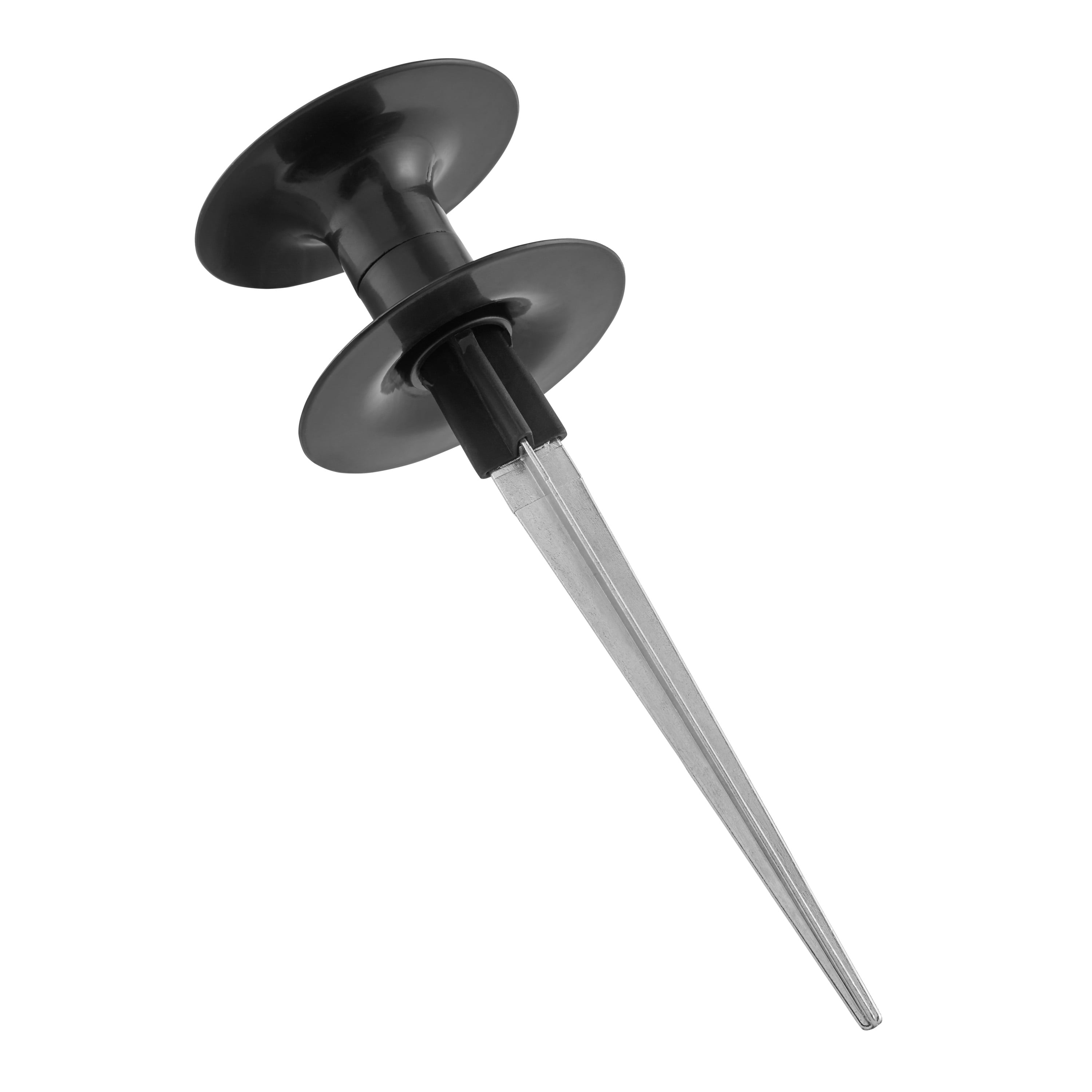 WM13510 Expert Gardener Hose Guide, Garden T-Stake, Black Tangle Resistant 12in