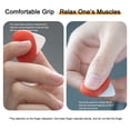 thumbnail image 4 of SOLO 3 púas de guitarra eléctrica antideslizantes para ukelele con funda de silicona (rojo) Ehuebsd  Para estrenar, 4 of 9