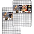 thumbnail image 1 of Premium Toaster Oven Pan Nonstick Set of / Sheet Pan for Baking Small Cookie Sheet Tray Durable Small Baking Trays for Oven Aluminum Baking Sheet Toaster Oven Tray x in, 1 of 7