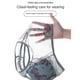 thumbnail image 2 of Ice Silk Lace Cooling Comfort Bra, Lace Buttonless Comfortable Bra, 2 of 3