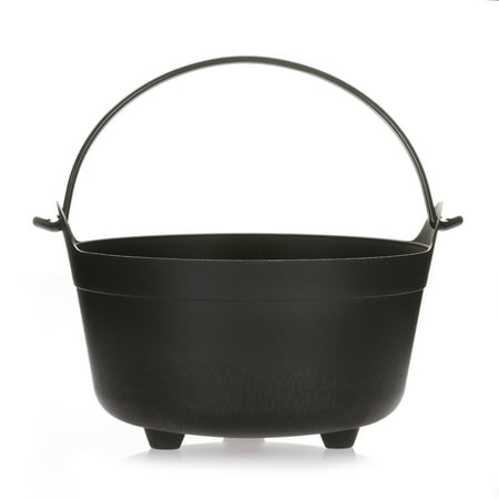 - Darice Witchs Cauldron With Handle Plastic Black
