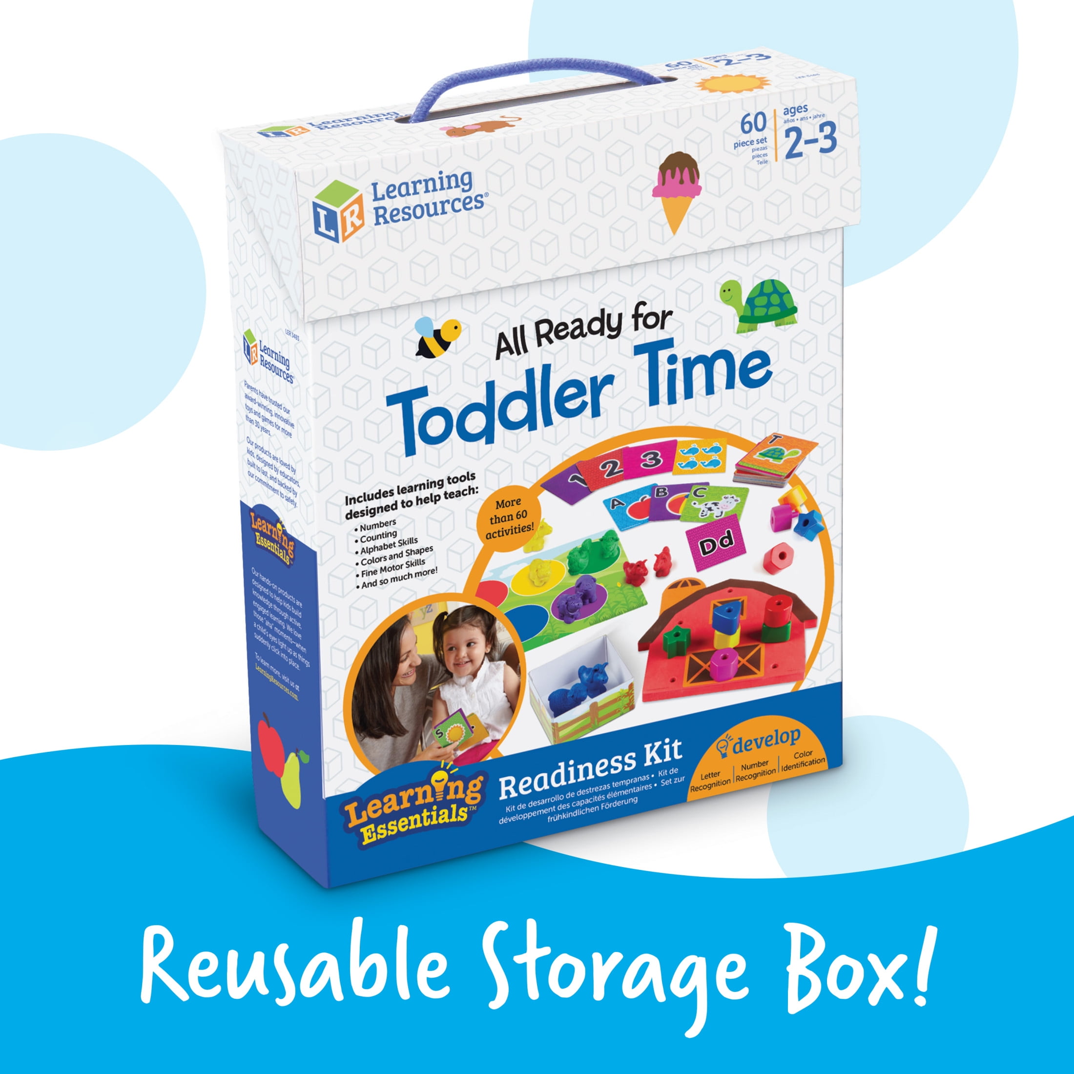 Learning Resources All Ready for Toddler Time Activity Set, Playset, Ages 2+
