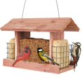 thumbnail image 1 of Comedero para aves Solution4Patio de cedro estadounidense, resistente a las ardillas, 1 of 9