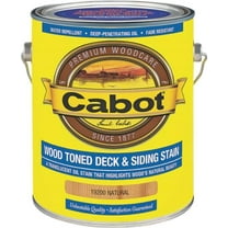 1 gal Cabot 19200 Natural Wood Toned Deck and Siding Stain