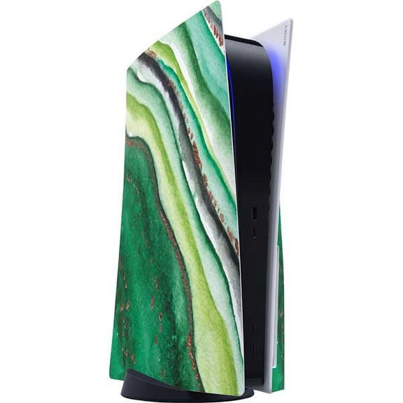 Skinit Geode Kiwi Watercolor Geode PS5 Console Skin