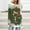 Army Green, variant on Luxalzxs Tunic Tops for Women Loose Fit Dressy Christmas Wine Glass Print Long Sleeve Round Neck Loose Fit Casual Fall Outfits
