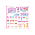 thumbnail image 2 of Juguete De Cocina Juego De Té Para Niños Con Pastel De Jugue Fantasy Unicorn, 2 of 2