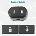 thumbnail image 7 of Unique Bargains Auto Door Lock Switch Replacement Fit for Chevrolet Malibu 2008 2009 15823977 Black, 7 of 7