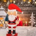 thumbnail image 4 of Figura de Cascanueces de Navidad de Madera, Regalo para , Arte, Mesa para El Hogar, Suministros para Fiestas Yotijar Figurita de Cascanueces, 4 of 8
