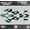 Teal, variant on Kalair GFX Graphics Kit for Husqvarna TC85 (2014-2017) Night-city Series