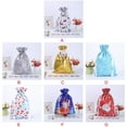 thumbnail image 4 of Bewildely Bolsa de dulces de Navidad con cordón para galletas, aperitivos, bolsa de embalaje, regalo de fiesta impreso de Navidad XL Type3 NO3 Bewildely HA001673-07, 4 of 6