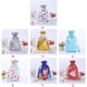 thumbnail image 5 of Yuarrent Bolsa de dulces de Navidad con cordón para galletas, aperitivos, bolsa de embalaje, regalo de fiesta impreso de Navidad, decoraciones de Año Kits de decoración para fiestas azul grande Yuarrent HA001673-06, 5 of 6